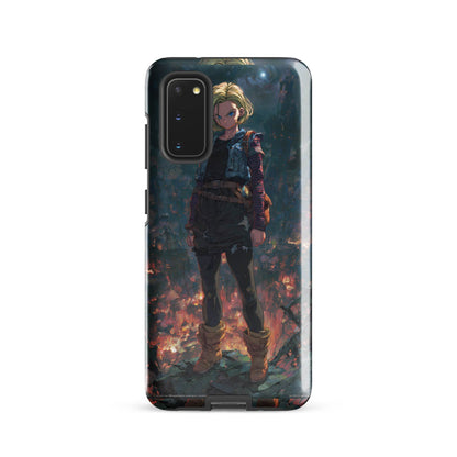 Android 18 Dragon Ball Z Anime Tough case for Samsung® - Chromavolt