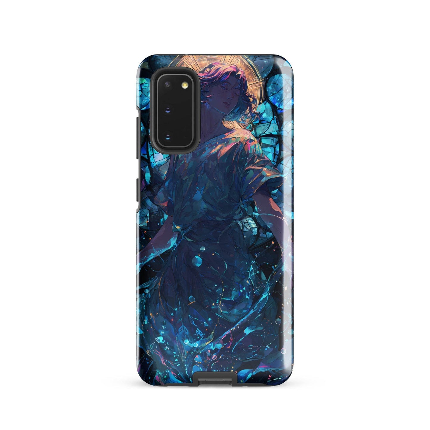 Aquarius Zodiac Sign Fan Art Tough case for Samsung® - Chromavolt