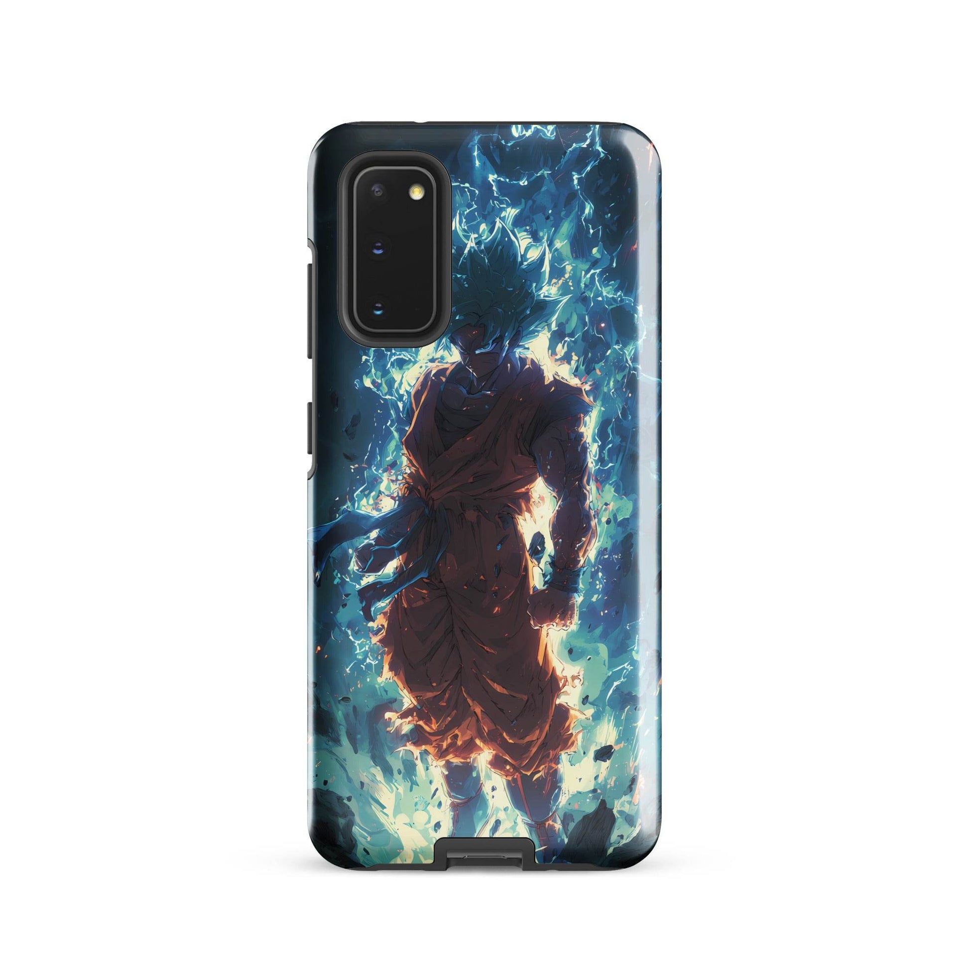 Super Saiyan Blue Goku, Dragon Ball Super Anime Fan Art Tough case for Samsung® - Chromavolt