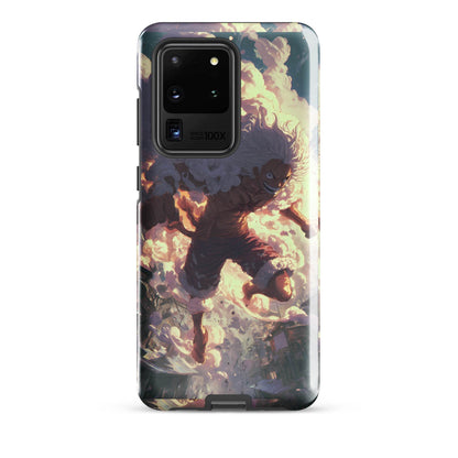 Monkey D Luffy Gear 5 Sun God Nika, One Piece Tough case for Samsung® - Chromavolt