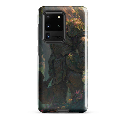 Earth Elemental Knight, Original Anime Art Tough case for Samsung® - Chromavolt