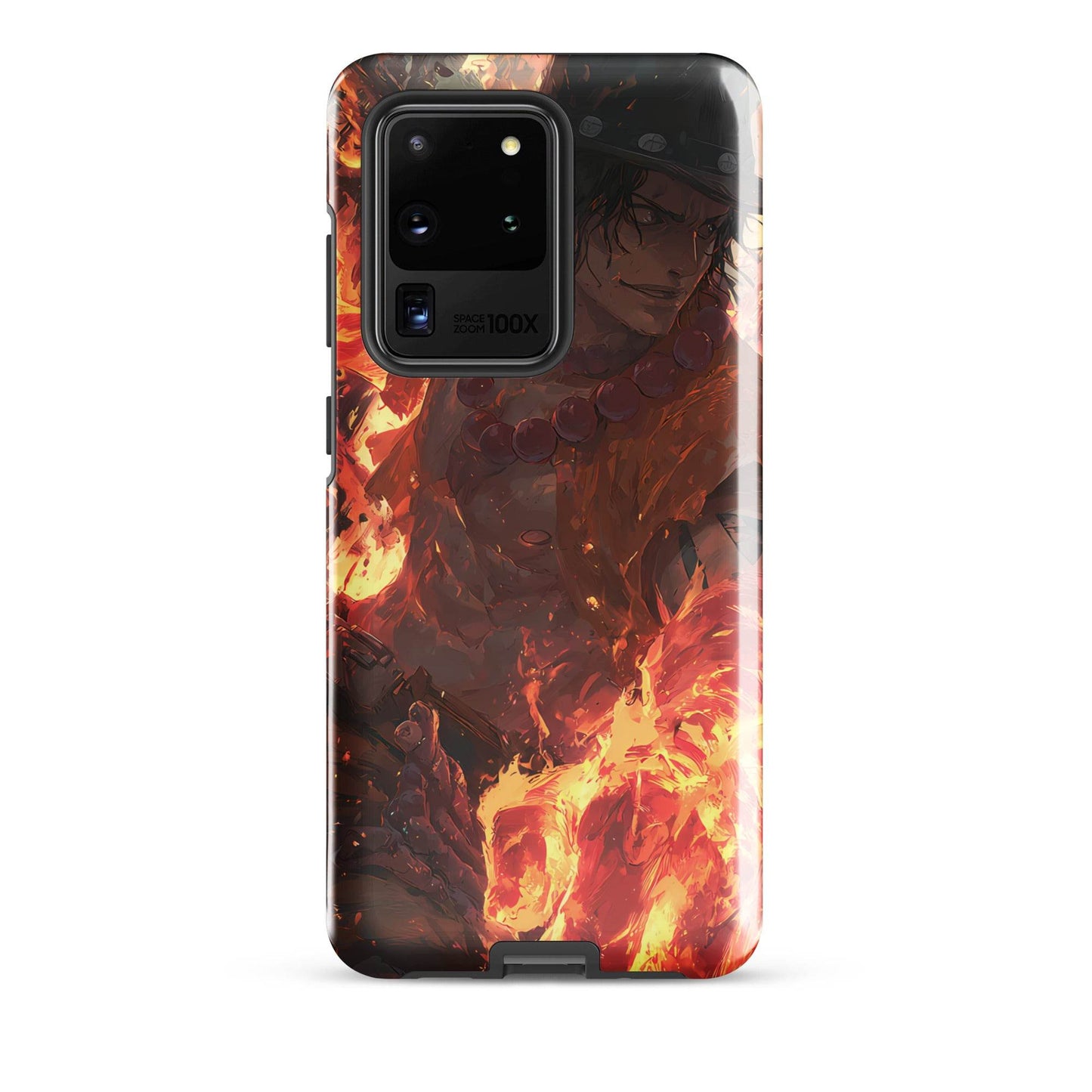 Fire Fist Ace, One Piece Portgas D. Ace Anime Fan Art Tough case for Samsung® - Chromavolt