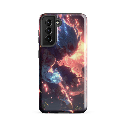 Vegeta, Super Saiyan Blue Dragon Ball Z Super Tough case for Samsung® - Chromavolt