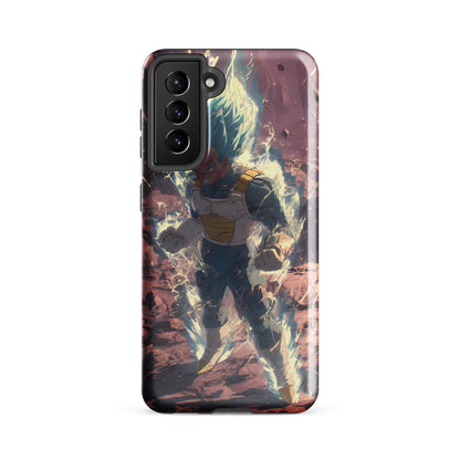 Super Saiyan Blue Vegeta, Dragon Ball Super Anime Fan Art Tough case for Samsung® - Chromavolt