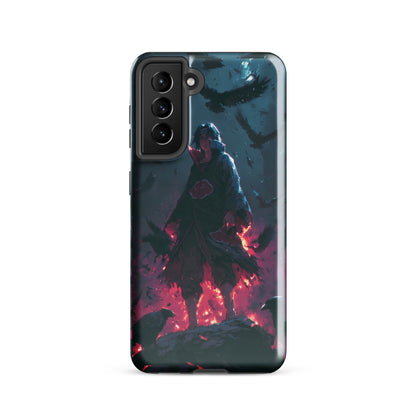 Itachi Uchiha, Naruto Shippuden Akatsuki Tsukuyomi Anime Tough case for Samsung® - Chromavolt