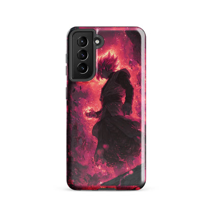 Zamasu Goku Black, Pink Rose Super Saiyan Dragon Ball Tough case for Samsung® - Chromavolt