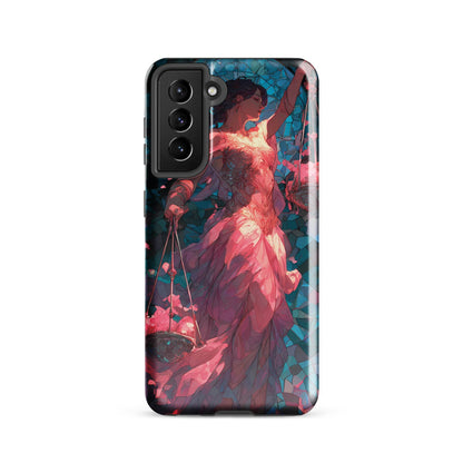 Libra Zodiac Sign Fan Art Tough case for Samsung® - Chromavolt