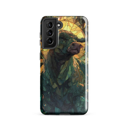 Taurus Zodiac Sign Fan Art Tough case for Samsung® - Chromavolt