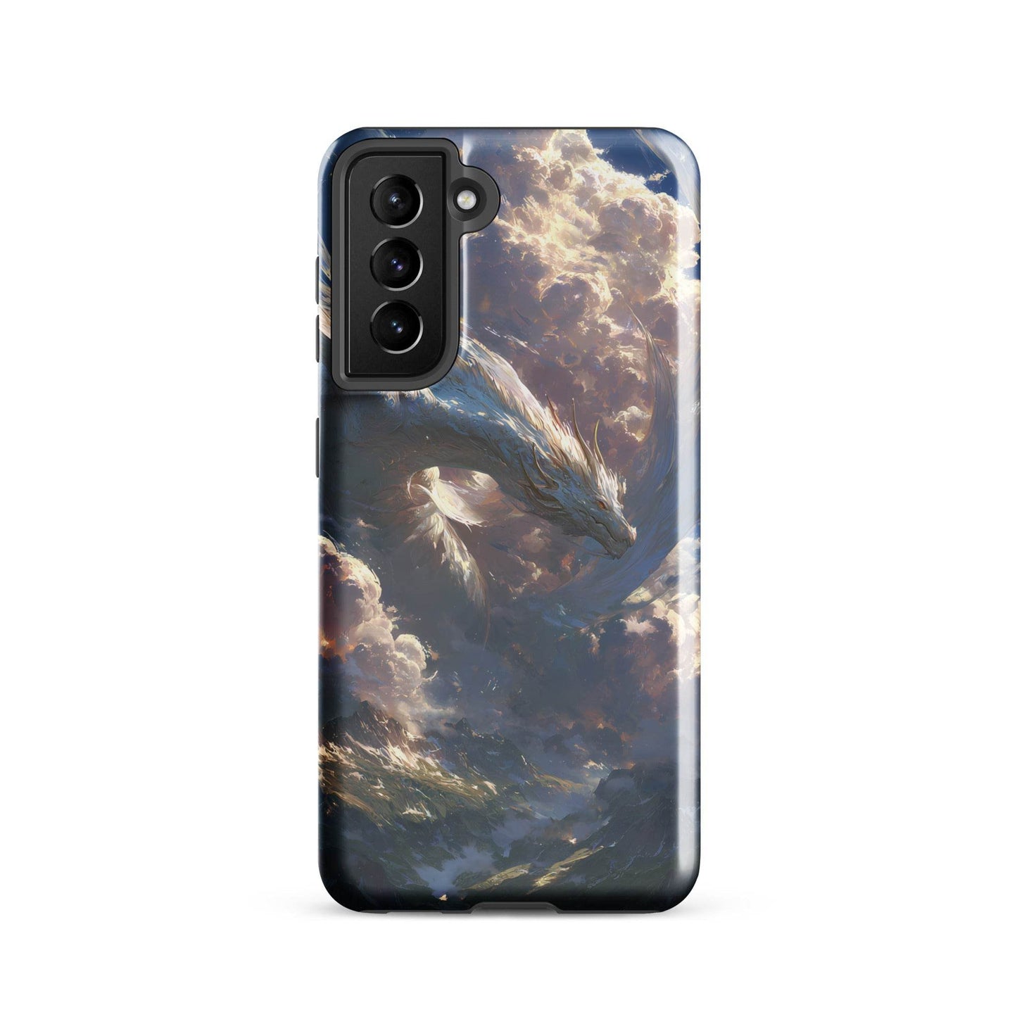 Wind Dragon: The Sky Dancer Fantasy Art Tough case for Samsung® - Chromavolt