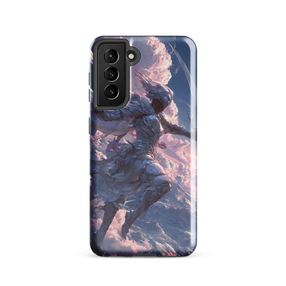 Wind Elemental Knight, Original Anime Art Tough case for Samsung® - Chromavolt