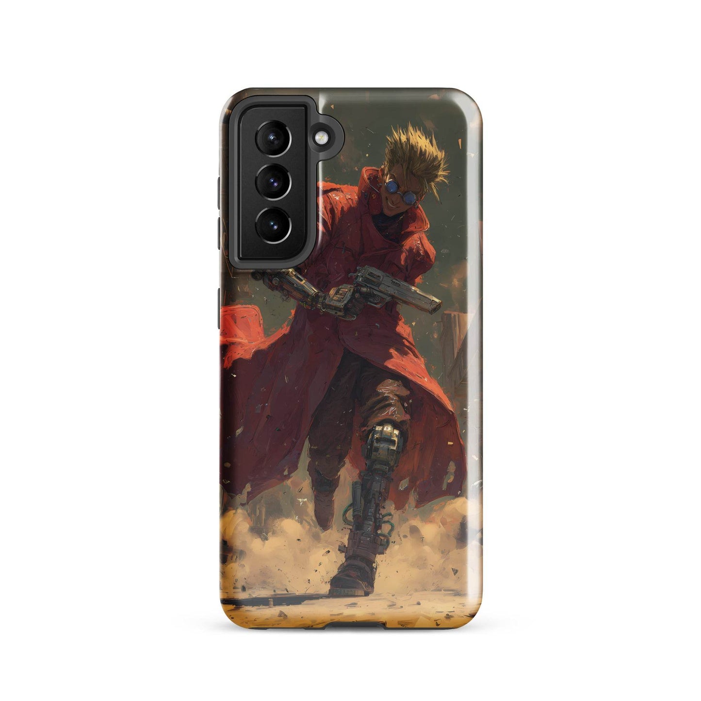 Vash the Stampede, Trigun Anime Fan Art Tough case for Samsung® - Chromavolt