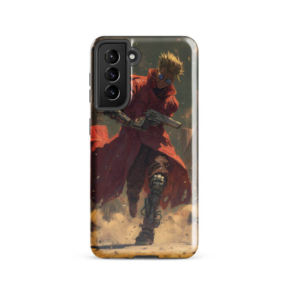 Vash the Stampede, Trigun Anime Fan Art Tough case for Samsung® - Chromavolt