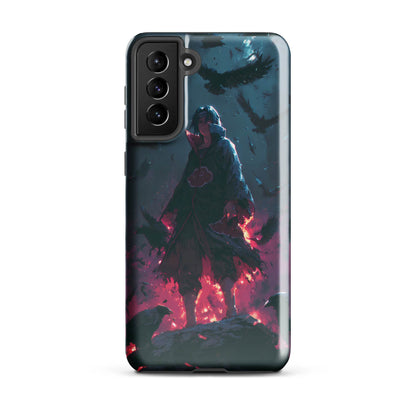 Itachi Uchiha, Naruto Shippuden Akatsuki Tsukuyomi Anime Tough case for Samsung® - Chromavolt