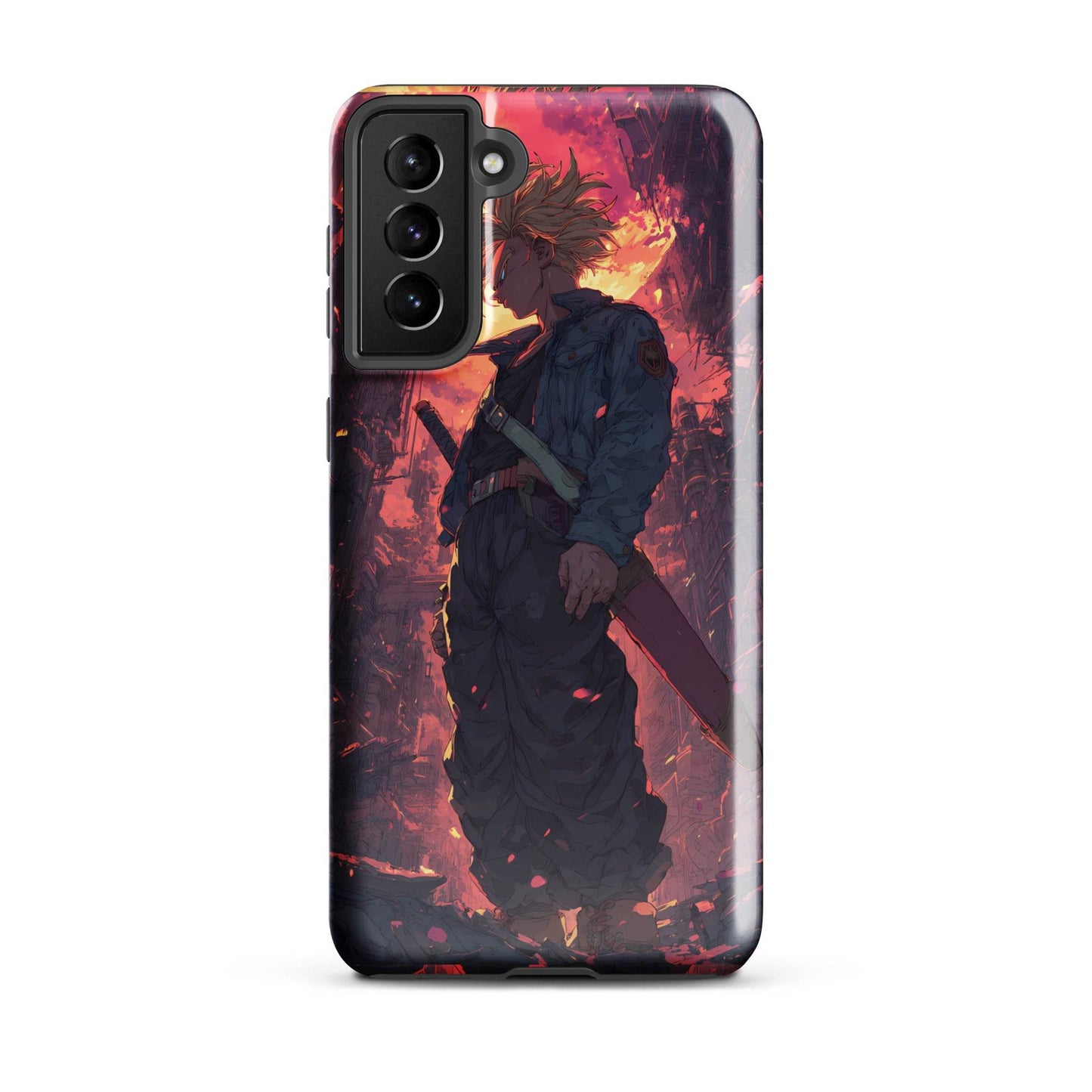 Super Saiyan Trunks Dragon Ball Z Anime Tough case for Samsung® - Chromavolt