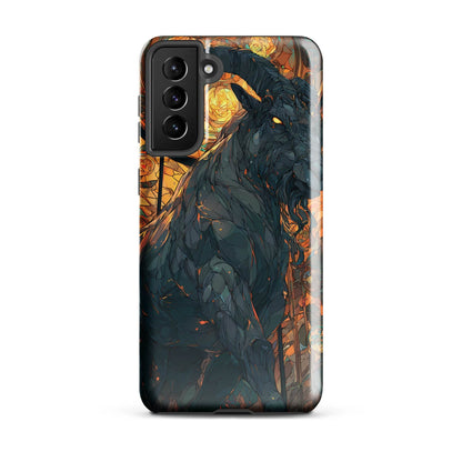 Capricorn Zodiac Sign Fan Art Tough case for Samsung® - Chromavolt