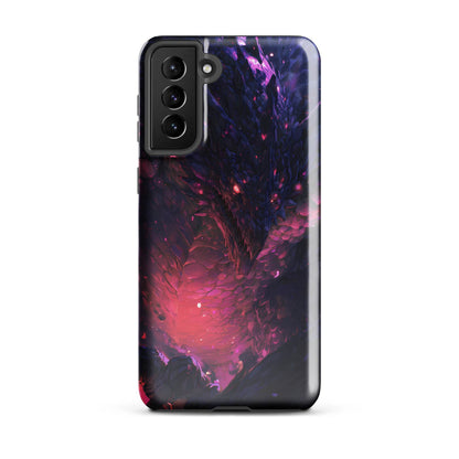 Darkness Dragon: The Void Warden Tough case for Samsung® - Chromavolt