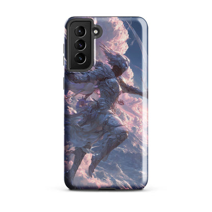 Wind Elemental Knight, Original Anime Art Tough case for Samsung® - Chromavolt