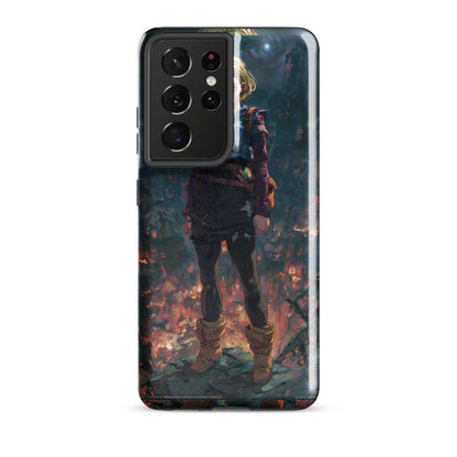 Android 18 Dragon Ball Z Anime Tough case for Samsung® - Chromavolt