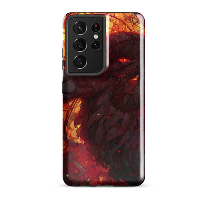 Aries Zodiac Sign Fan Art Tough case for Samsung® - Chromavolt