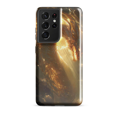 Light Dragon: The Celestial Flame Tough case for Samsung® - Chromavolt