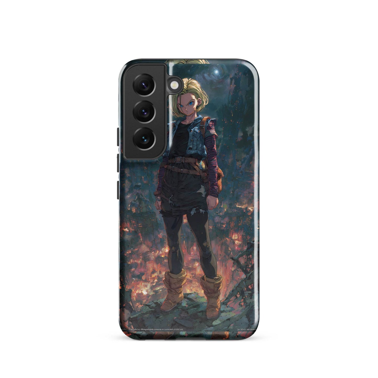 Android 18 Dragon Ball Z Anime Tough case for Samsung® - Chromavolt