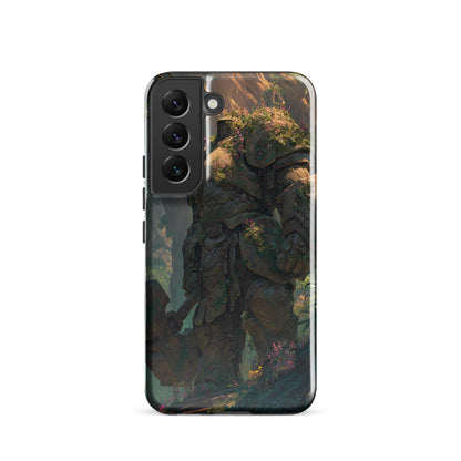 Earth Elemental Knight, Original Anime Art Tough case for Samsung® - Chromavolt