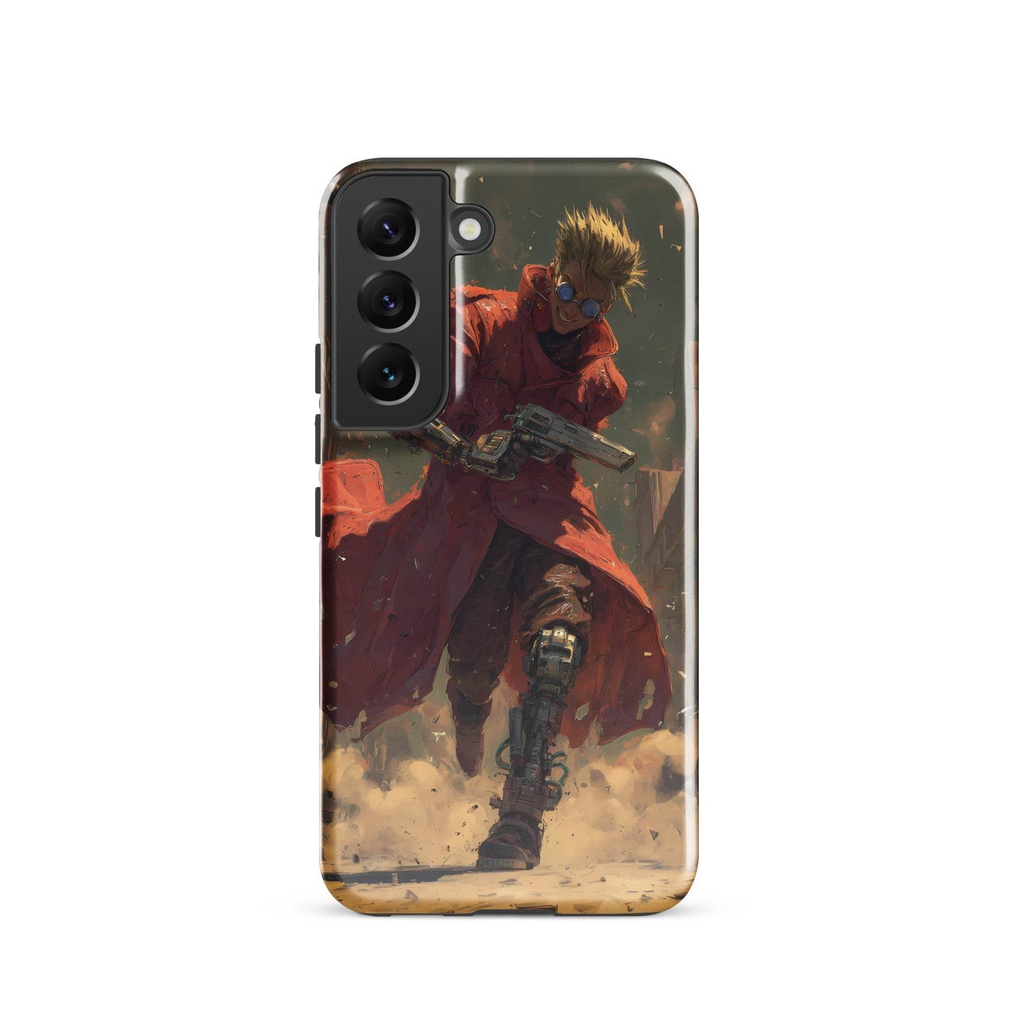 Vash the Stampede, Trigun Anime Fan Art Tough case for Samsung® - Chromavolt