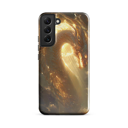 Light Dragon: The Celestial Flame Tough case for Samsung® - Chromavolt