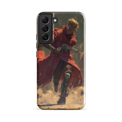 Vash the Stampede, Trigun Anime Fan Art Tough case for Samsung® - Chromavolt