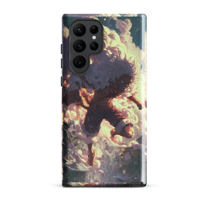 Monkey D Luffy Gear 5 Sun God Nika, One Piece Tough case for Samsung® - Chromavolt