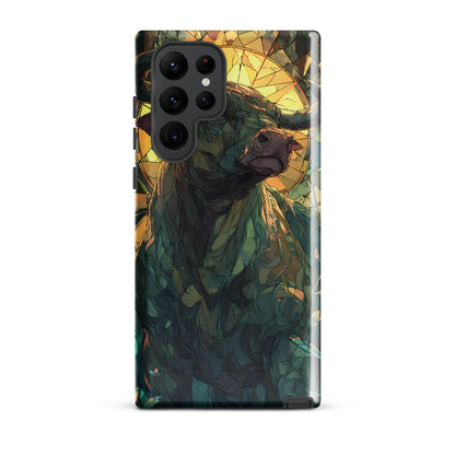 Taurus Zodiac Sign Fan Art Tough case for Samsung® - Chromavolt