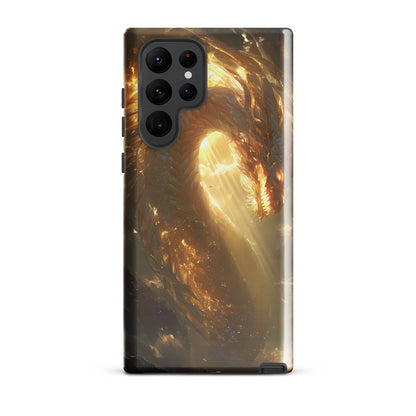 Light Dragon: The Celestial Flame Tough case for Samsung® - Chromavolt