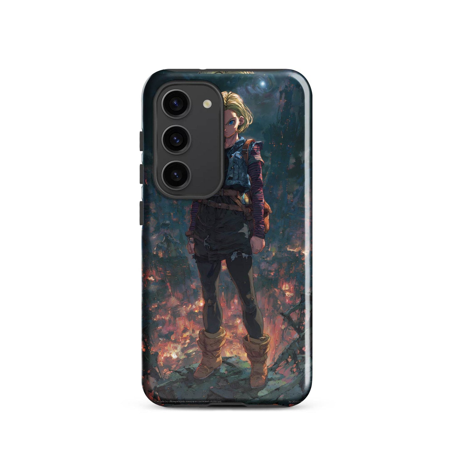 Android 18 Dragon Ball Z Anime Tough case for Samsung® - Chromavolt