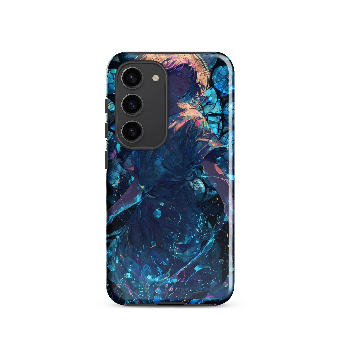 Aquarius Zodiac Sign Fan Art Tough case for Samsung® - Chromavolt