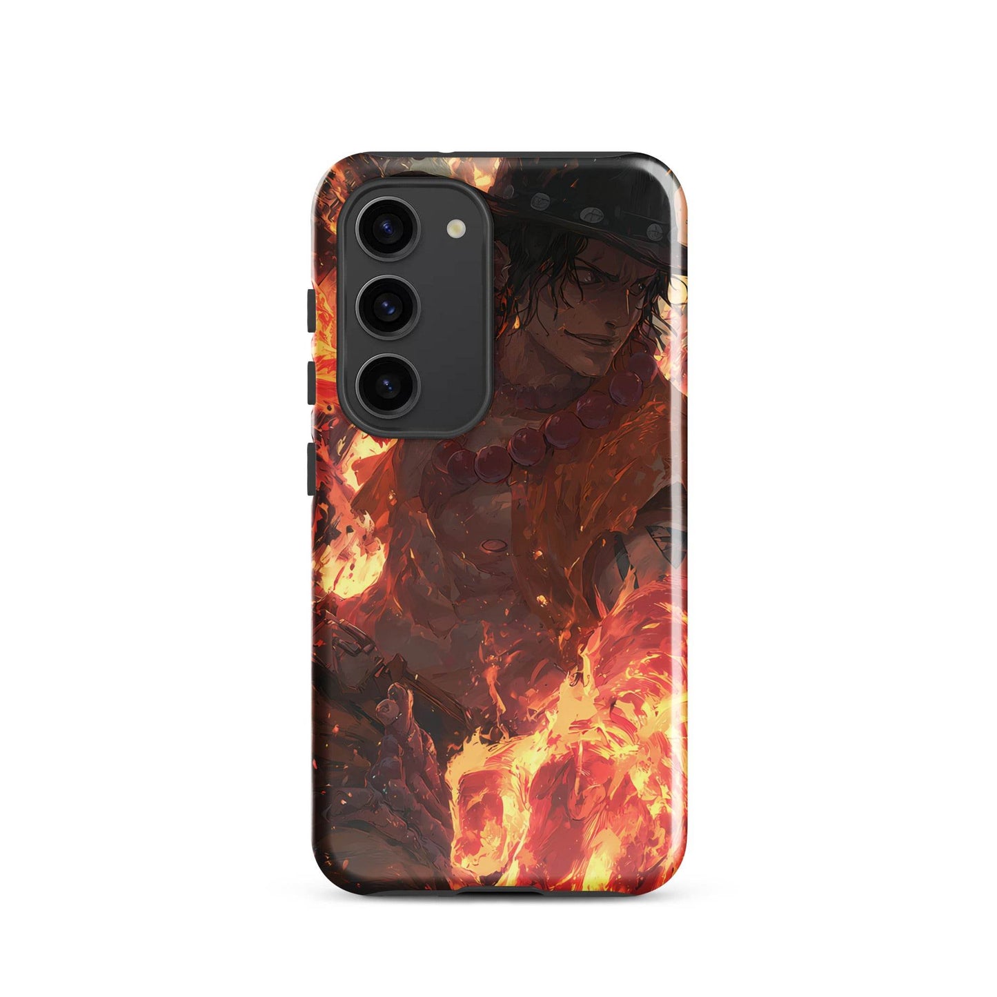 Fire Fist Ace, One Piece Portgas D. Ace Anime Fan Art Tough case for Samsung® - Chromavolt