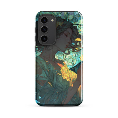 Virgo Zodiac Sign Fan Art Tough case for Samsung® - Chromavolt