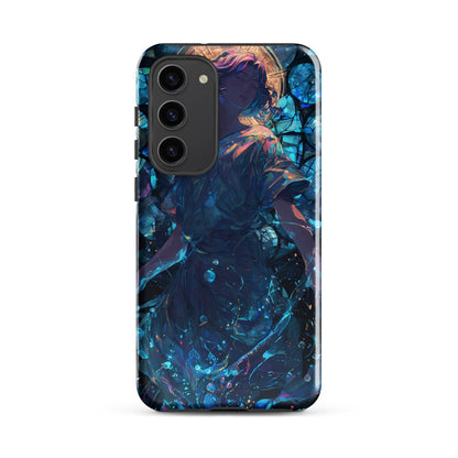 Aquarius Zodiac Sign Fan Art Tough case for Samsung® - Chromavolt