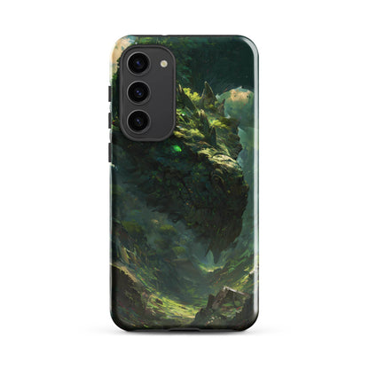 Earth Dragon: The Living Mountain Tough case for Samsung® - Chromavolt