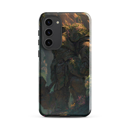 Earth Elemental Knight, Original Anime Art Tough case for Samsung® - Chromavolt