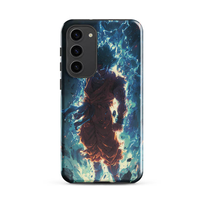 Super Saiyan Blue Goku, Dragon Ball Super Anime Fan Art Tough case for Samsung® - Chromavolt