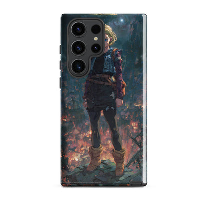 Android 18 Dragon Ball Z Anime Tough case for Samsung® - Chromavolt