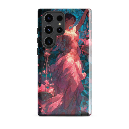 Libra Zodiac Sign Fan Art Tough case for Samsung® - Chromavolt