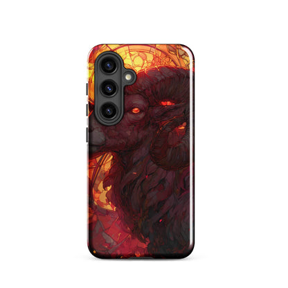 Aries Zodiac Sign Fan Art Tough case for Samsung® - Chromavolt