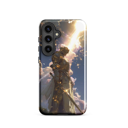 Light Elemental Knight, Original Anime Art Tough case for Samsung® - Chromavolt