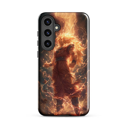 Super Saiyan 3 Goku, Dragon Ball Z Anime Fan Art Tough case for Samsung® - Chromavolt