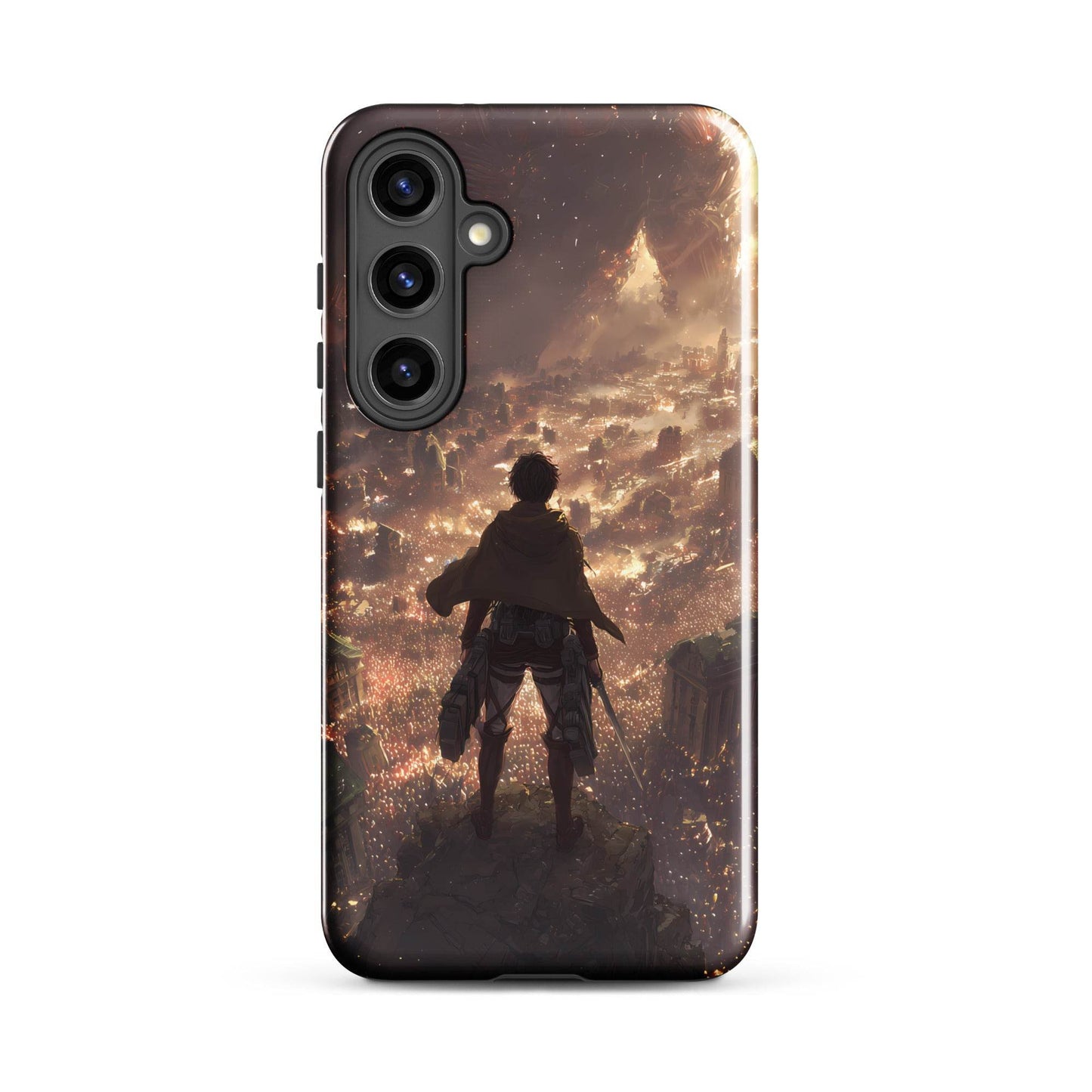 Eren Jaeger, Attack On Titan Anime Fan Art Tough case for Samsung® - Chromavolt