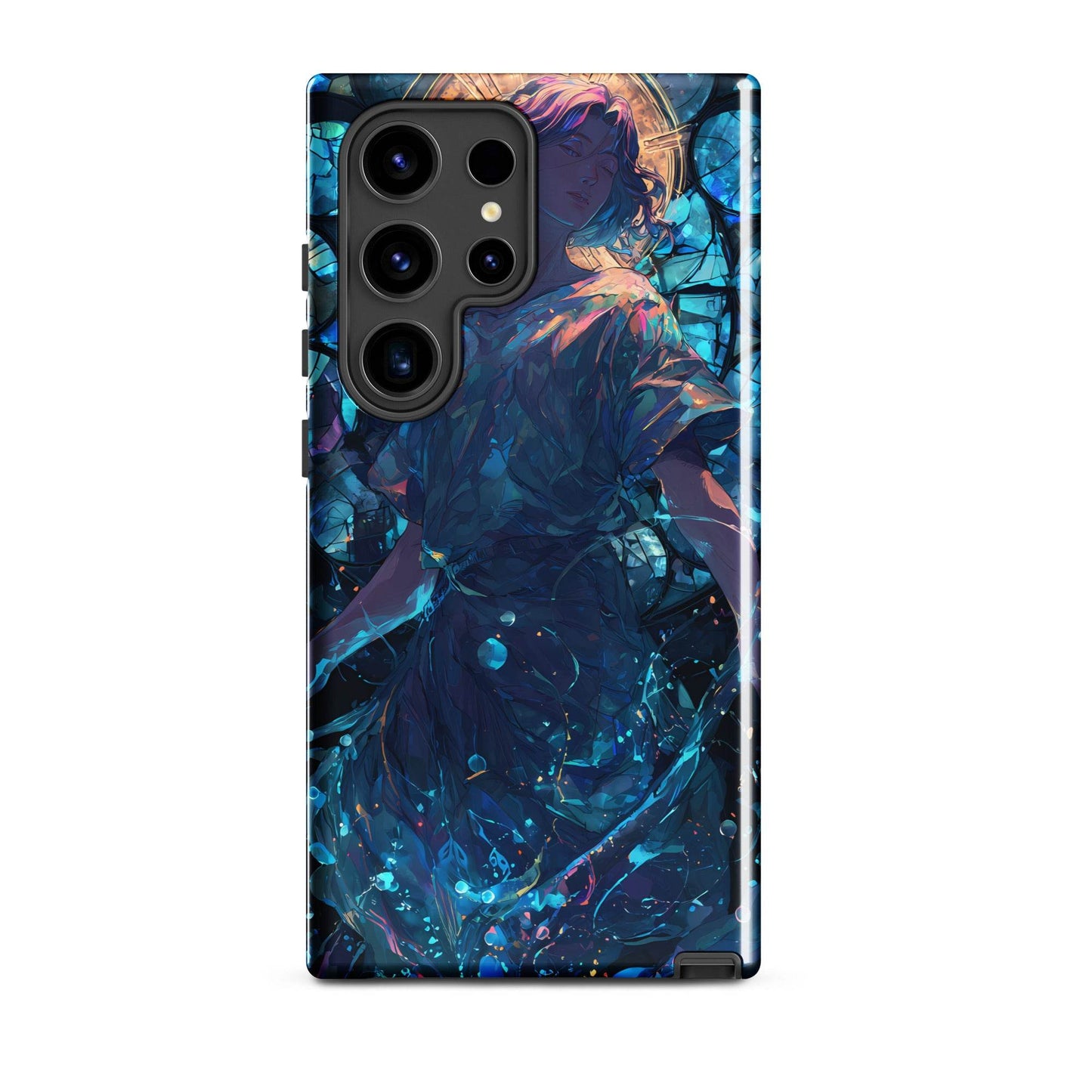 Aquarius Zodiac Sign Fan Art Tough case for Samsung® - Chromavolt