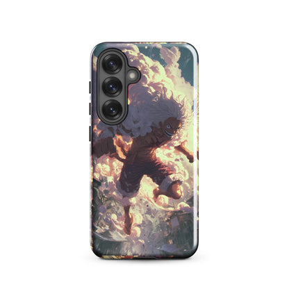 Monkey D Luffy Gear 5 Sun God Nika, One Piece Tough case for Samsung® - Chromavolt
