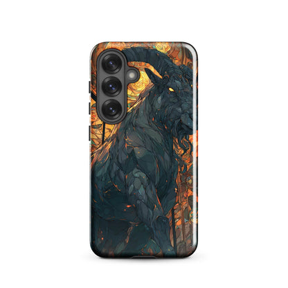 Capricorn Zodiac Sign Fan Art Tough case for Samsung® - Chromavolt