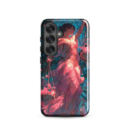 Libra Zodiac Sign Fan Art Tough case for Samsung® - Chromavolt